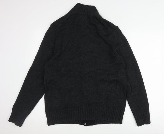 Mens UK Size M Banana Republic Black Basic Jacket