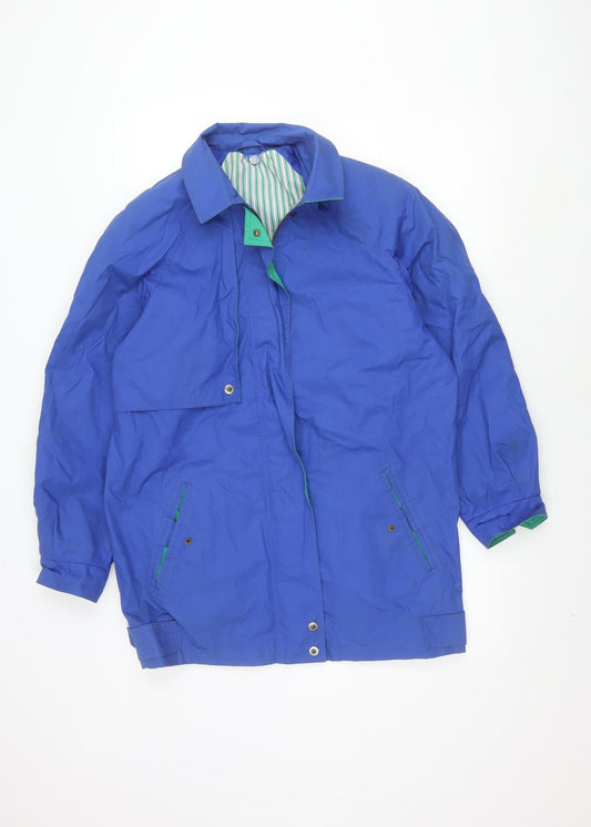 Womens UK Size 12 St Michael Blue Basic Jacket