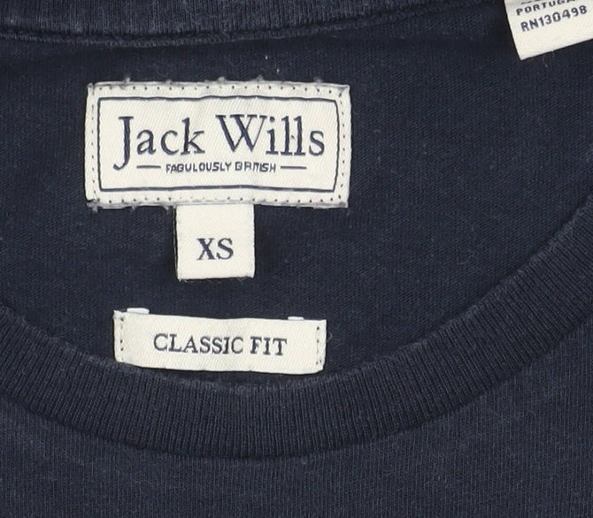 Jack Wills Men's Blue XS Classic T-Shirt