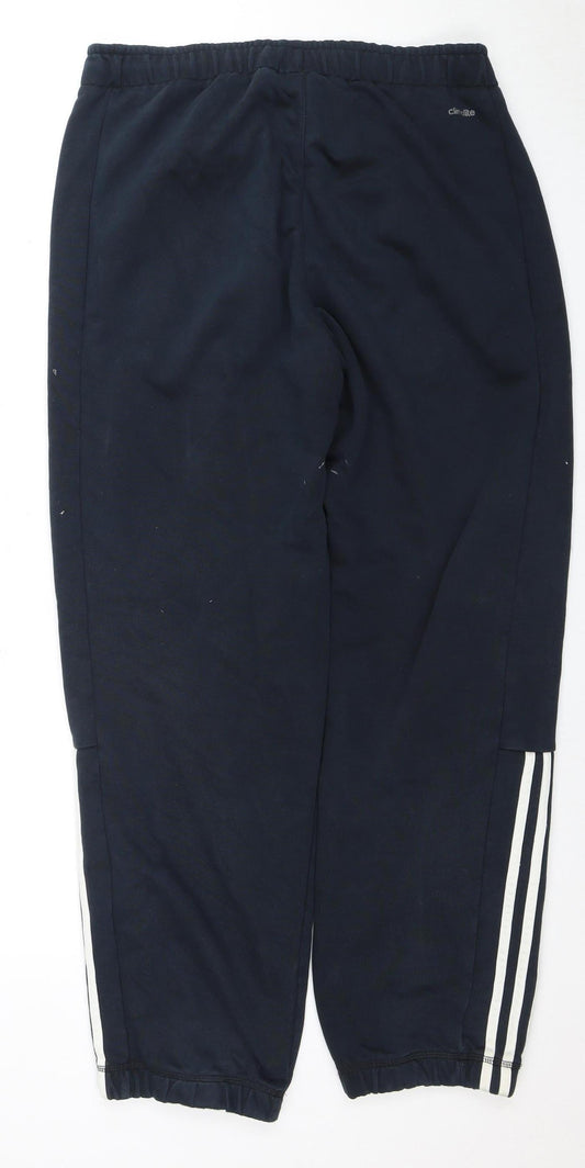 Adidas Men's Black Track Pants M Gym Sportswear