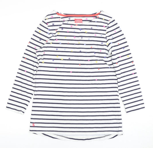 Womens UK Size 12 Joules Multicoloured Basic T-Shirt