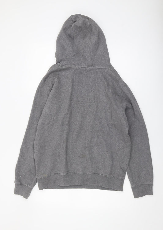Mens UK Size S Tokyo Laundry Grey Pullover Hoodie