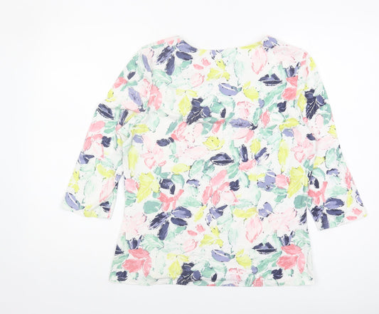 Womens UK Size 12 Honor Millburn Multicoloured Basic Blouse