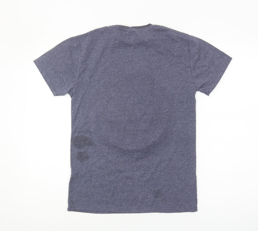 Marvel Captain America Blue Men's XS T-Shirt