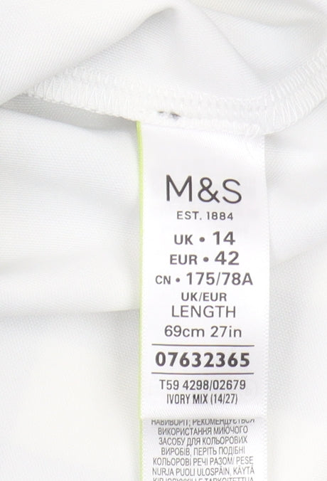 Marks & Spencer Women’s Multicoloured Check Midi Skirt