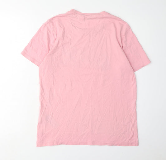 Levi's Men Pink Graphic Print T-Shirt S