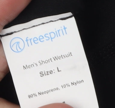 Freespirit Men's Black and Blue Short Wetsuit L
