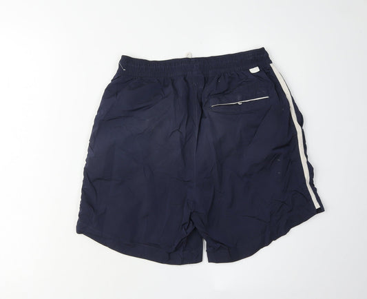 Nike Men's Blue Sports Shorts, Size S, Drawstring, Casual