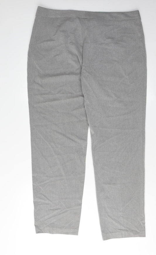 Womens UK Size 16 Marks and Spencer Grey Trousers