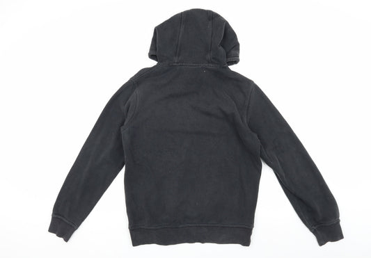 Mens UK Size M Nike Black Pullover Hoodie