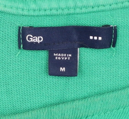 Gap Women's Green Pullover Jumper Size M