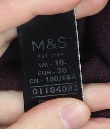 Marks and Spencer Women's Red Pencil Skirt Size 10