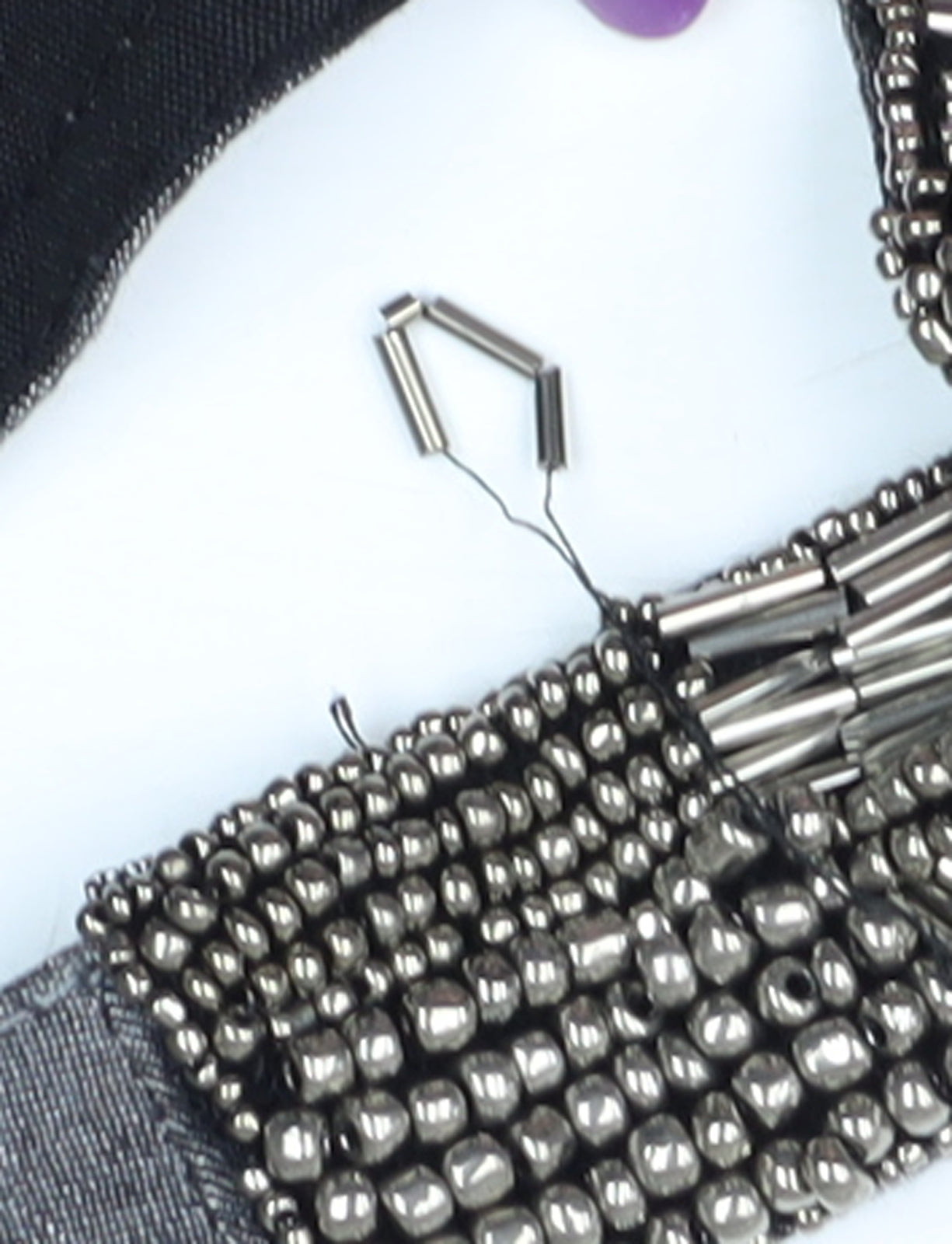 Next Women's Grey Beaded Sleeveless Dress Size 10