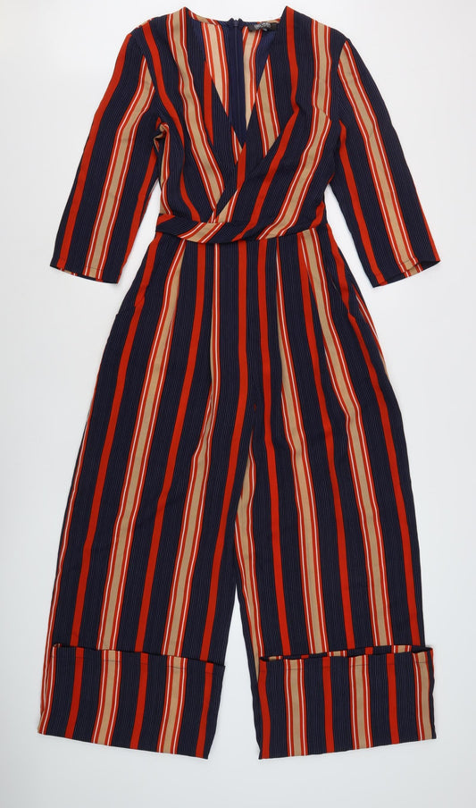 Womens UK Size 8 Girls On Film One-Piece Multicoloured Jumpsuit
