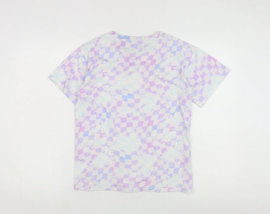 Womens UK Size 12 NEXT Multicoloured Basic T-Shirt