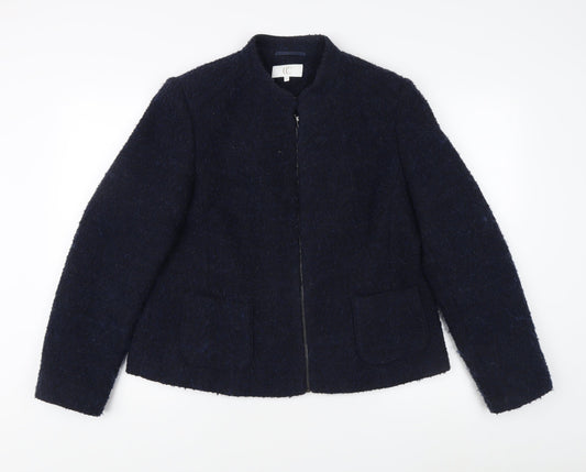Womens UK Size 18 CC Blue Basic Jacket
