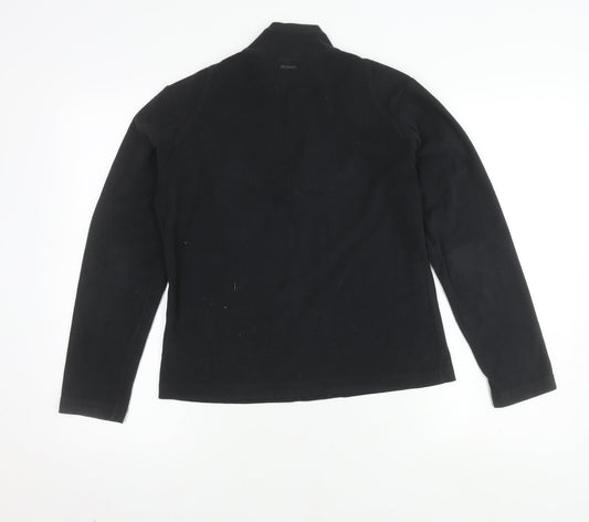 Columbia Women's Black Full Zip Sweatshirt M