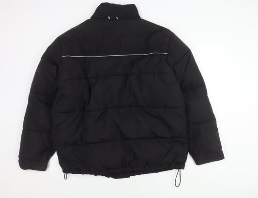 Mens UK Size S H&M Black Puffer Jacket
