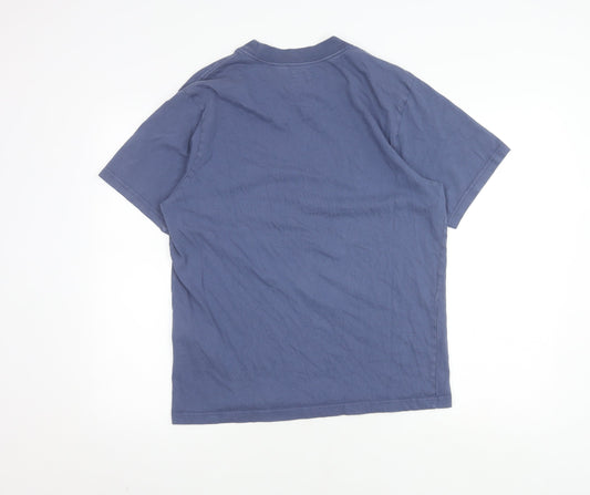 Levi's Men's Blue T-Shirt M Short Sleeve Cotton Logo