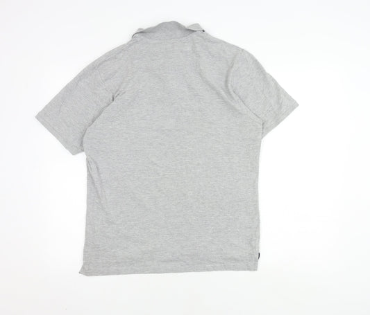 U.S. Polo Assn. Men's Grey Polo Shirt L