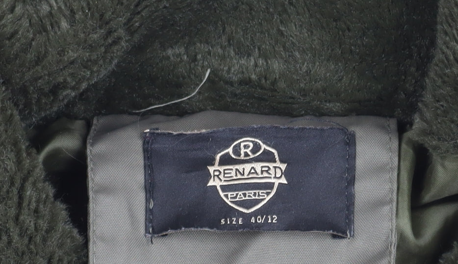 Renard Women's Green Puffer Jacket Size 12