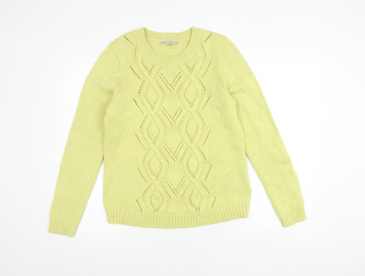Womens UK Size L Gap Green Pullover Jumper