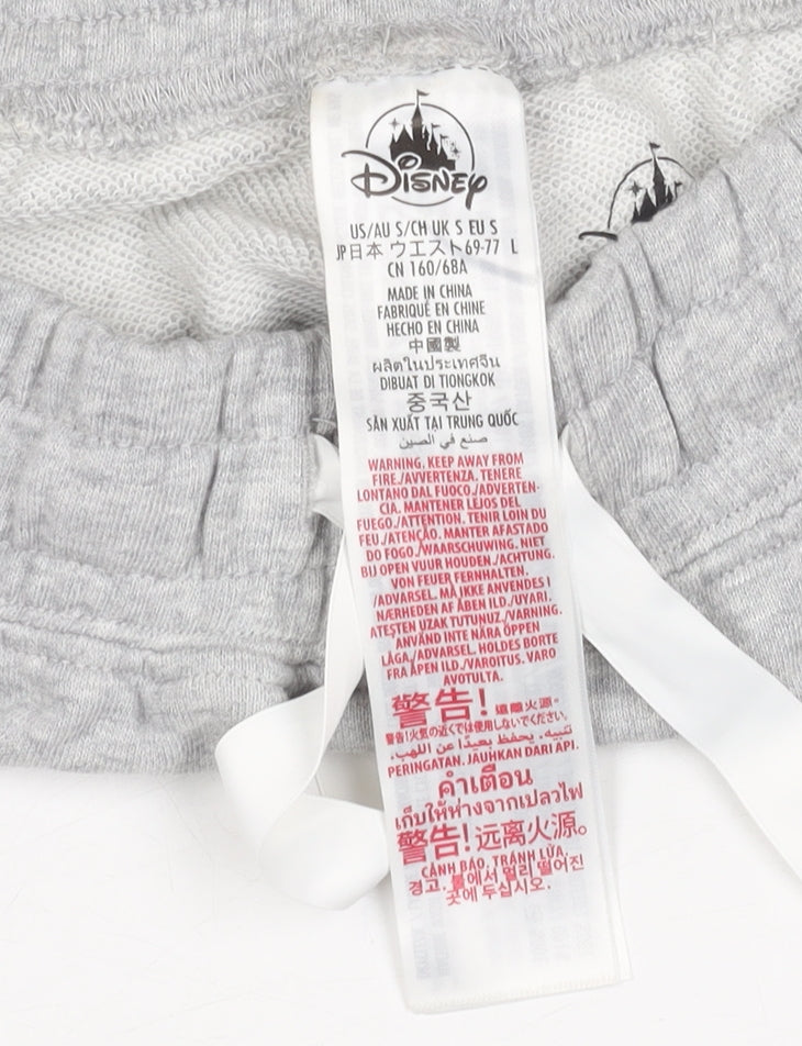 Disney Women's Grey Sweat Shorts - Size S