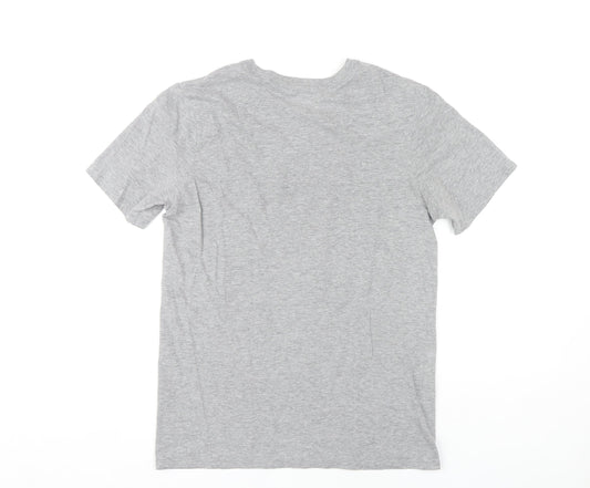 Nike Men’s Grey Athletic Fit T-Shirt - Size S