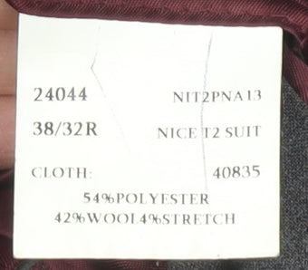 Mens UK Size 38 Magee Regular Grey Suit Jacket