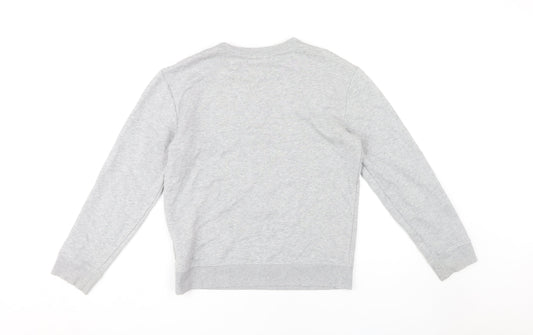 Mens UK Size S Lee Grey Pullover Sweatshirt