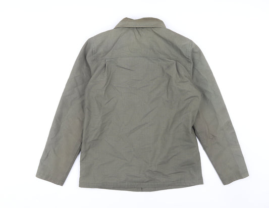 Mens UK Size XS VANS Green Military Jacket