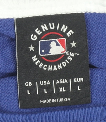 Mens UK Size L Genuine Merchandise Blue T-Shirt