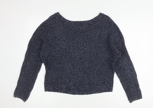 Abercrombie & Fitch Women's Blue Pullover Jumper S