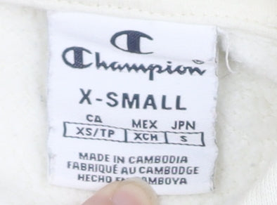 Champion Women's Ivory XS Pullover Hoodie