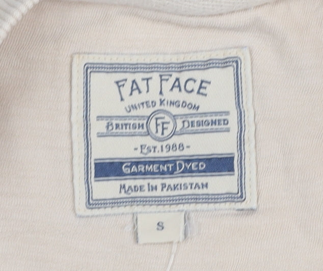 Mens UK Size S Fat Face Beige Pullover Sweatshirt