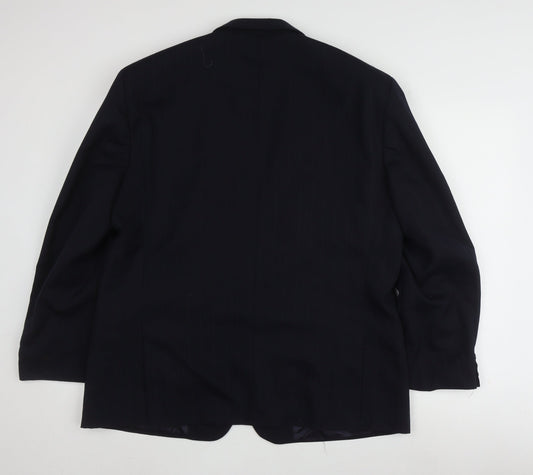 Mens UK Size 44 Brook Taverner Regular Blue Suit Jacket