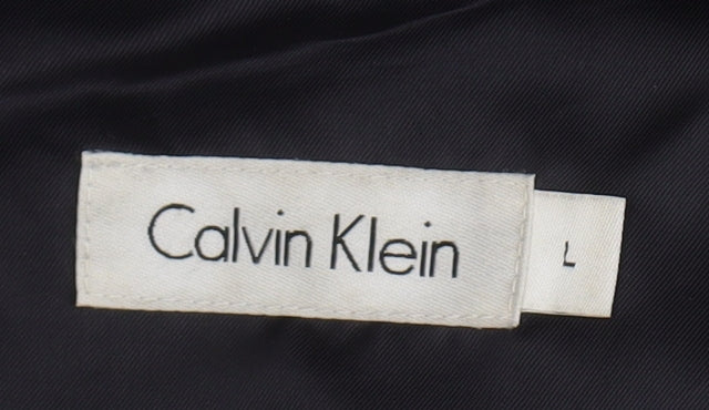Mens UK Size L Calvin Klein Regular Blue Suit Jacket