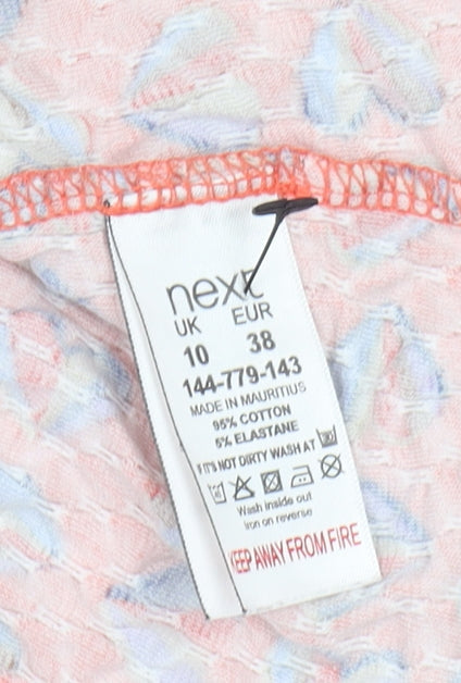 Next Women's Multicoloured A-Line Dress Size 10