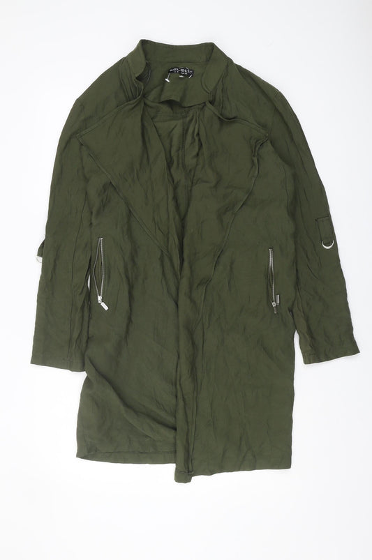 Select Women's Green Military Jacket Size 6