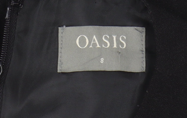Oasis Women's Black Sleeveless Jumpsuit Size 8