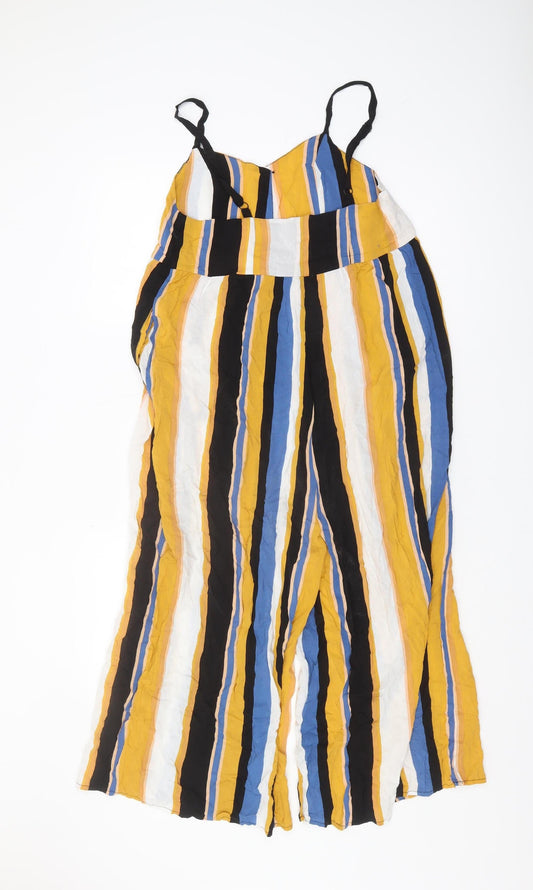 Urban Outfitters Women's Striped Jumpsuit Size S