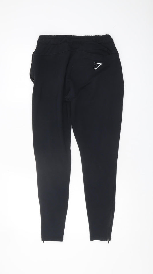 Gymshark Men's Black Jogger Trousers Size S