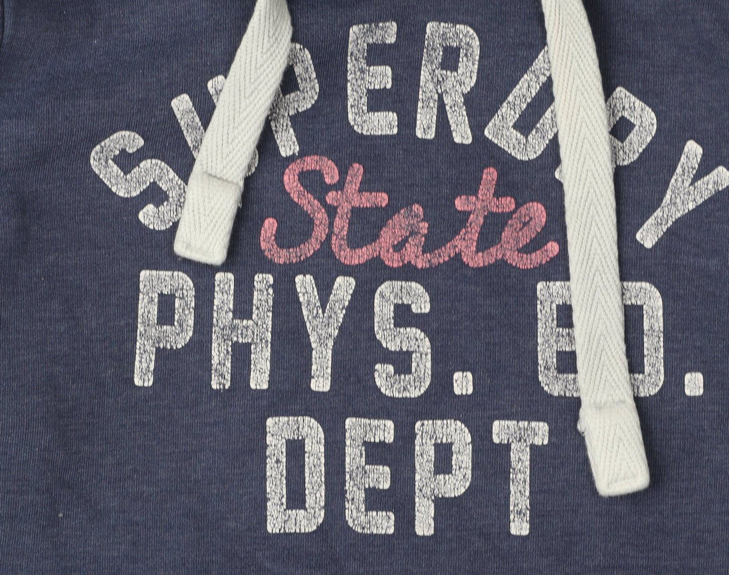 Superdry Women's Blue Pullover Hoodie M