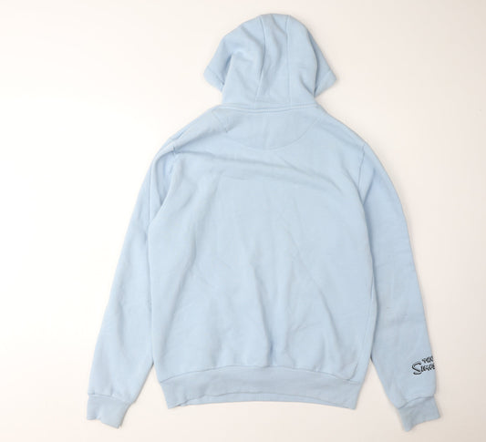 The Simpsons Unisex Blue Pullover Hoodie M