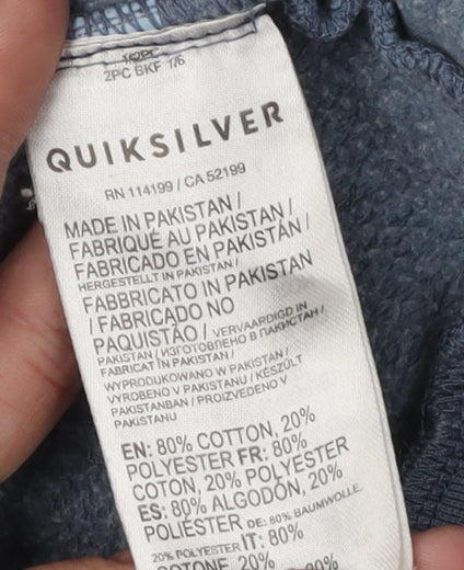 Quiksilver Boys Blue Crew Neck Sweatshirt S