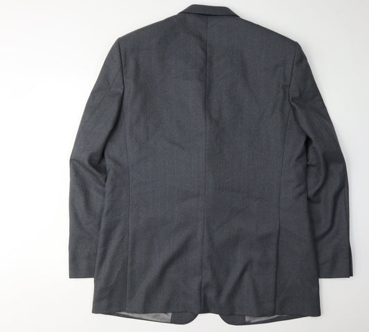 Mens UK Size 44 Wellington Regular Grey Suit Jacket