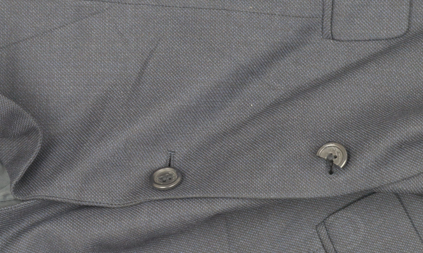 Mens UK Size 40 Jaeger Regular Blue Suit Jacket
