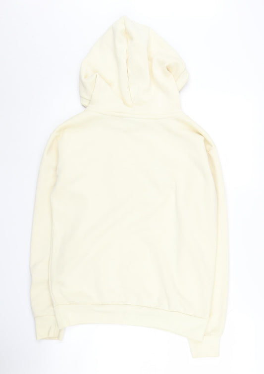 Womens UK Size 2XS Disney Ivory Pullover Hoodie