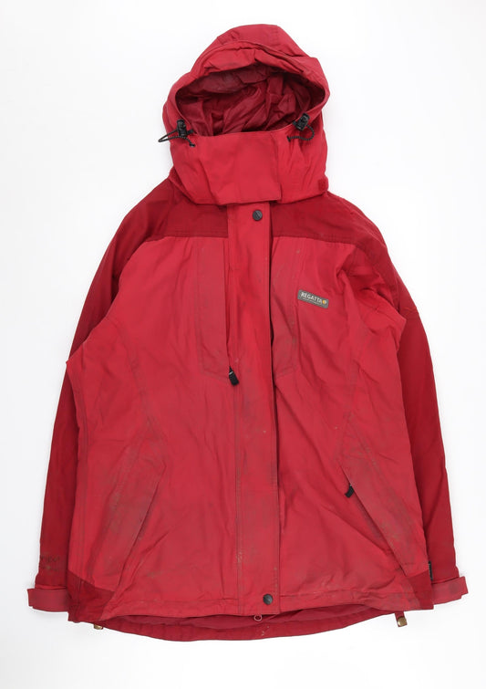 Womens UK Size 12 Regatta Red Ski Jacket