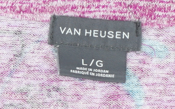 Womens UK Size L Van Heusen Multicoloured Basic Blouse